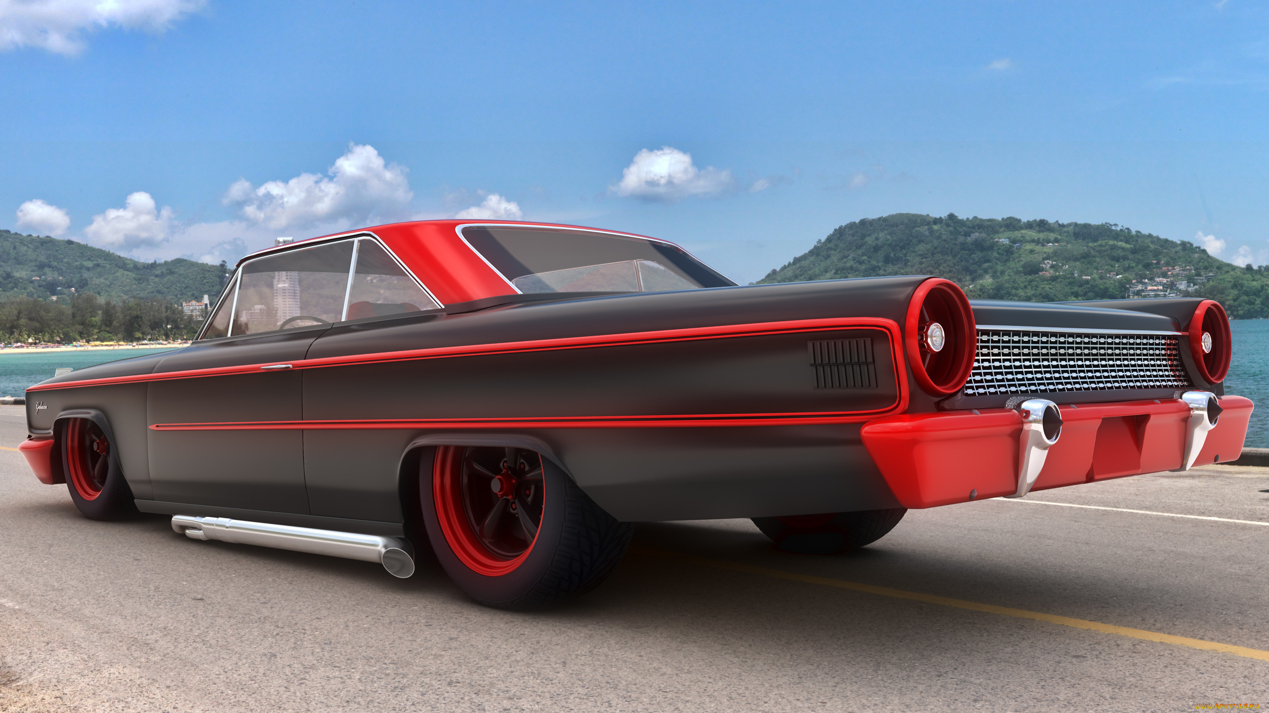 , 3, 1963, custom, galaxie, ford